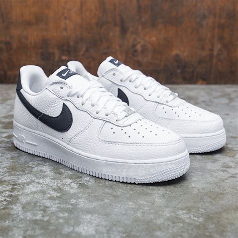 nike air force 1 heren obsidian wit